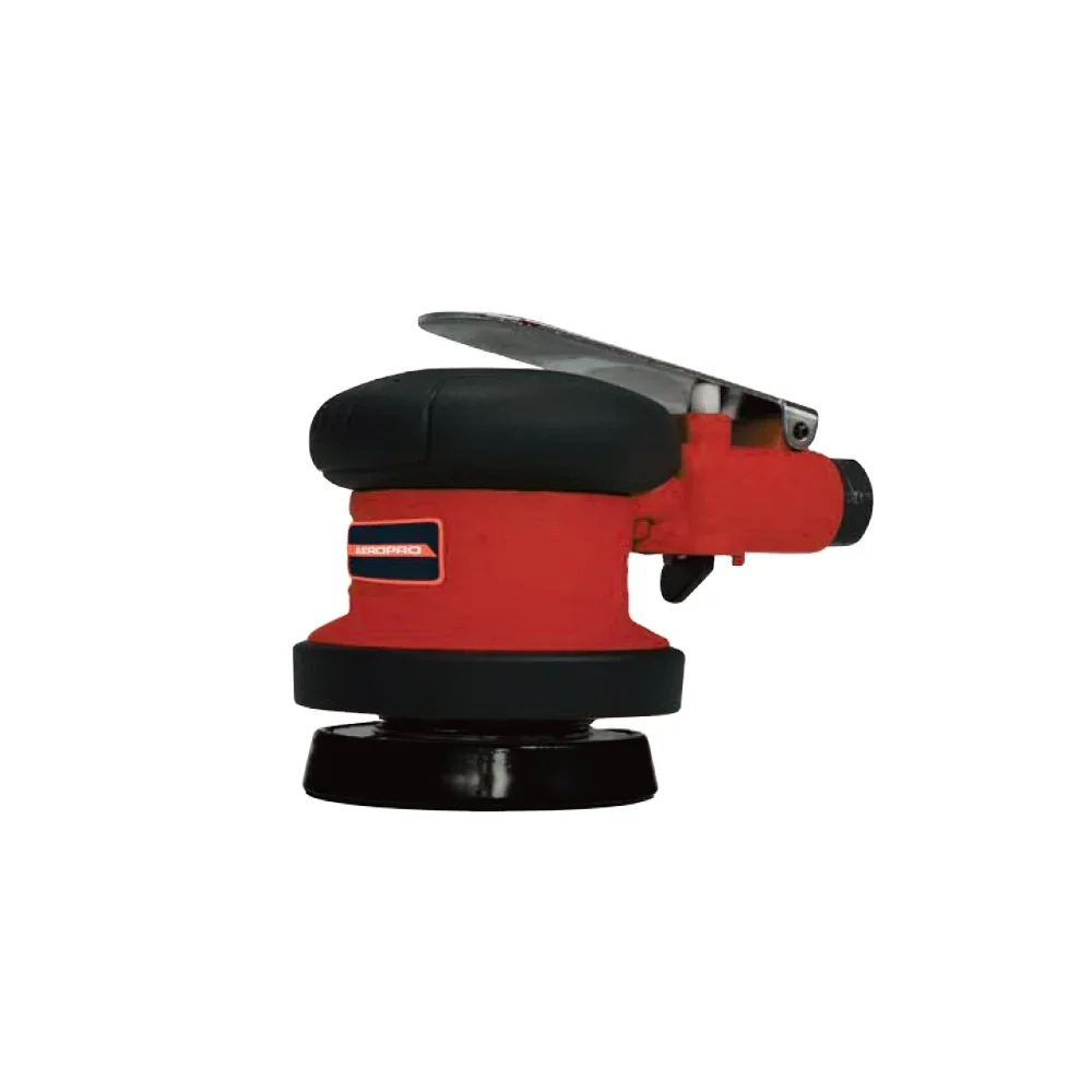 AEROPRO AP7333 LightWeight 3 Inch Pneumatic air Powered Palm Sander with Rubber Comfortable Grip for DIY Grading