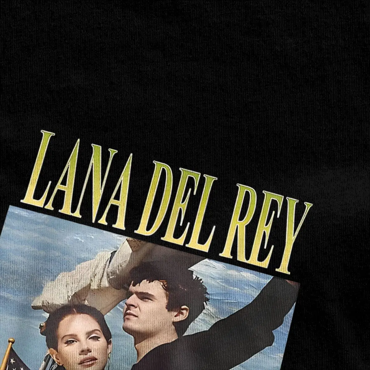 Lana Del Rey Ldr Sailing T-Shirt Man Streetwear Cotton T Shirts Summer O-Neck Trending Tees Pattern Oversized Clothes