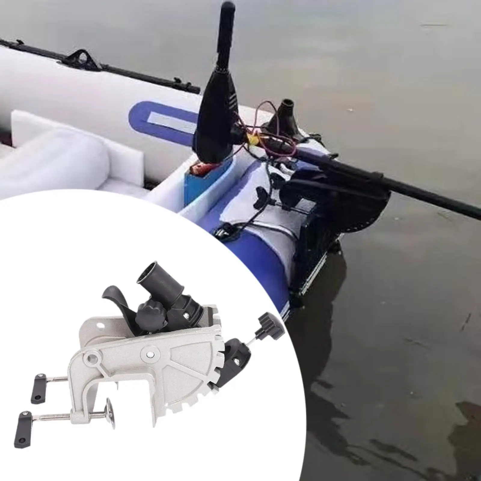 Suporte do motor do barco substituir peças de alto desempenho fácil de instalar suporte do motor de popa suportes auxiliares marinhos resistentes