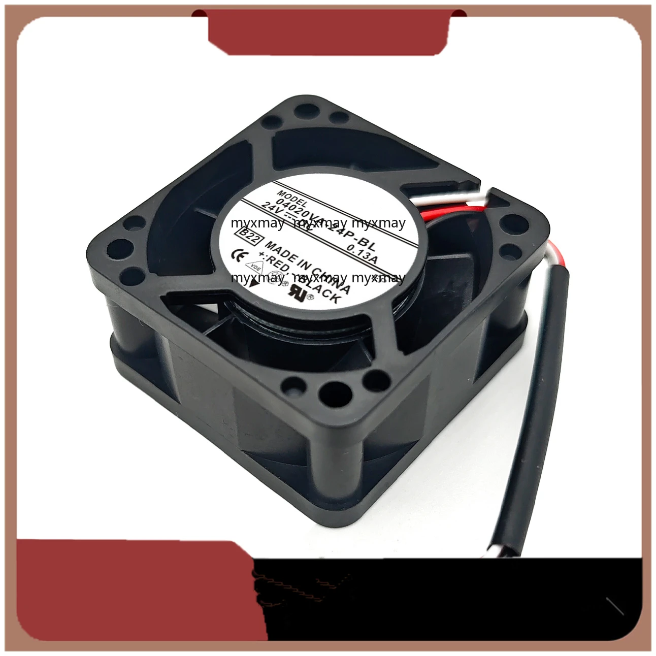 

04020VA-24P-BL DC 24V 0.13A 4CM 4020 40X40X20MM Server Cooling Fan
