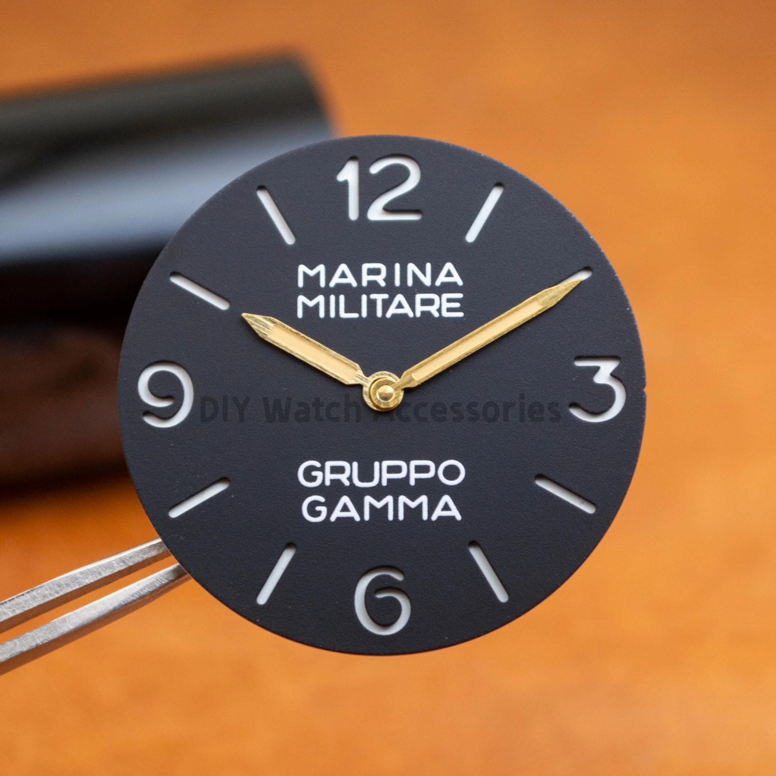 

Pam 6152 6154 Wath Dial Hands Vintage Retro Luminous Face Pointers for ETA6497/6498/ST3600 Movement fit 47mm PAM Case 39mm Dial