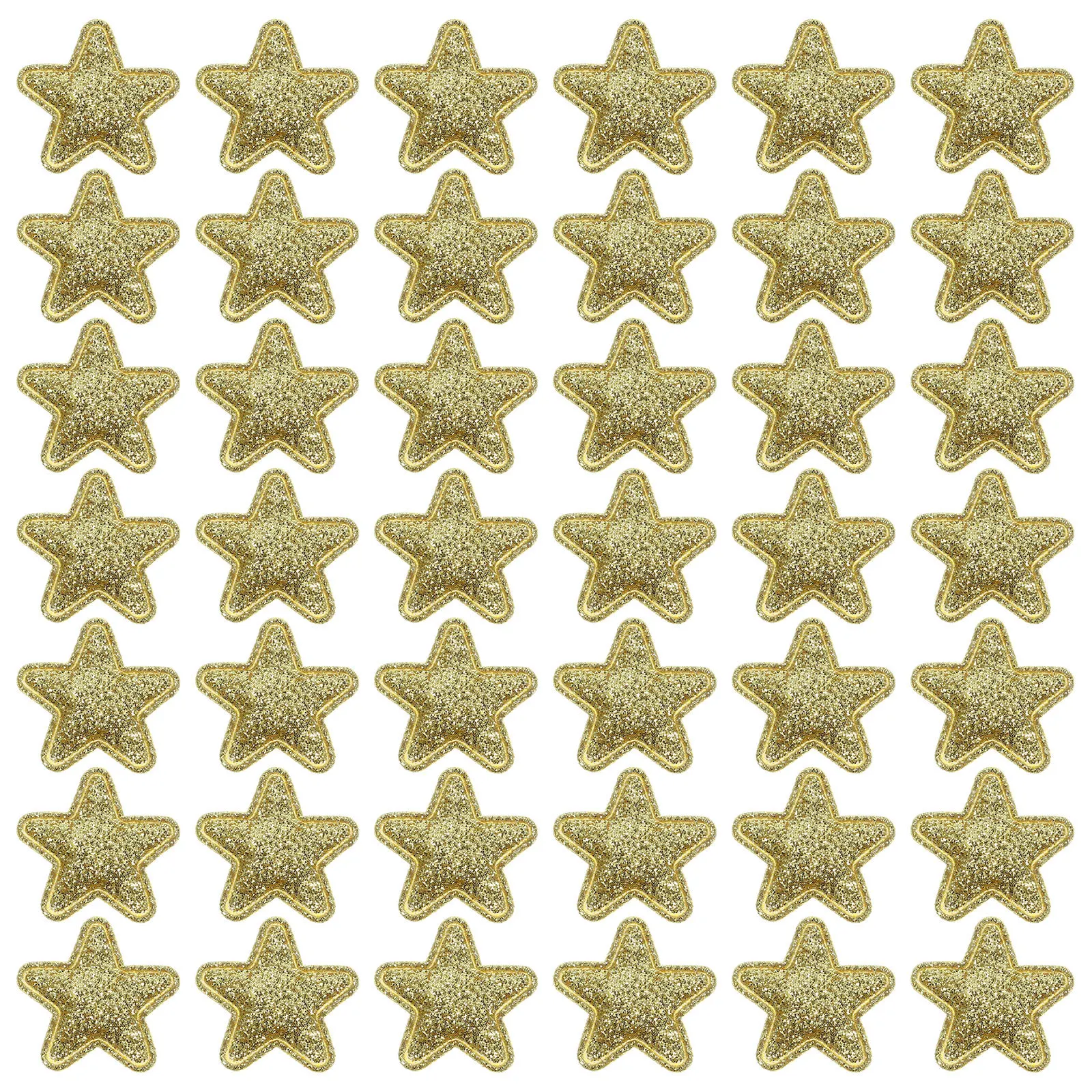 100 szt. Naszywek z tkaniny w kształcie gwiazdy, ozdobne aplikacje, naklejki do samodzielnego naprawiania, do dżinsów, koszul, toreb, czapek, rękodzieła, akcesoriów odzieżowych