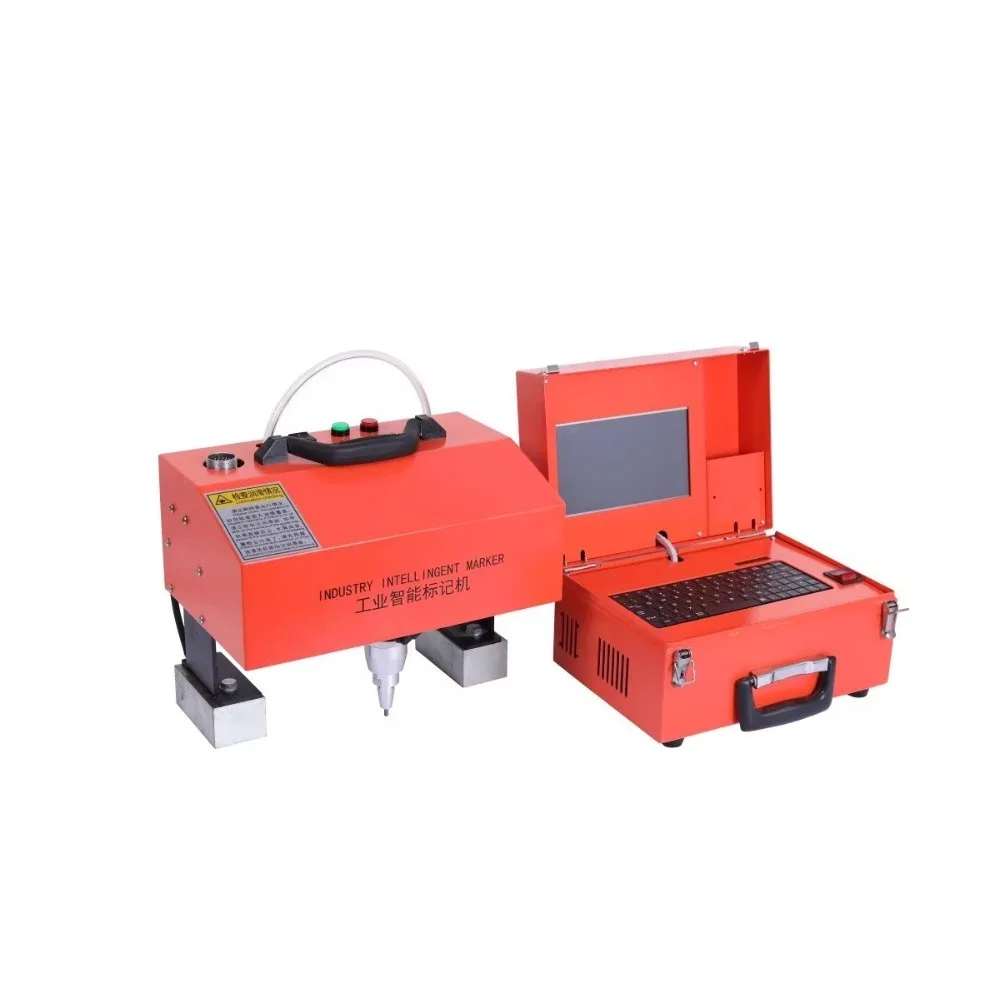 Portable Marking Machine For VIN Code Pneumatic Dot Peen Marking Machine Vehicle Chassis Number Engraving Machine