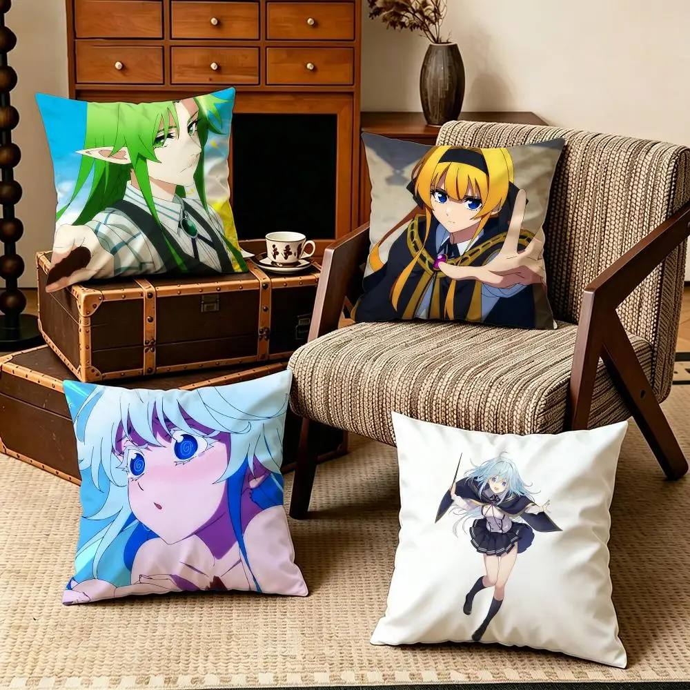 Wistoria Wand and SwordS Cushion Cover Soft Velvet Cushion Cover Set 4Pcs 50x50 45x45 40x40 – Zipper Pillowcase for Home Decor