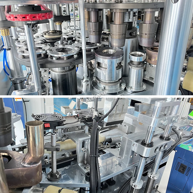 Máquina para fabricar vasos de papel de alta eficiencia completamente automática, máquina para fabricar vasos de papel