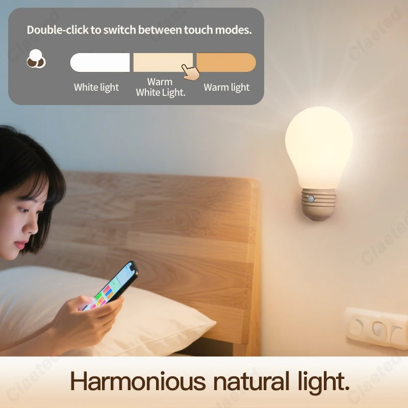 โคมไฟตั้งโต๊ะแม่เหล็กเหนี่ยวนำอเนกประสงค์รุ่นใหม่ พร้อมการปรับอุณหภูมิแสงได้สามระดับ และไฟส่องสว่างแบบพกพา