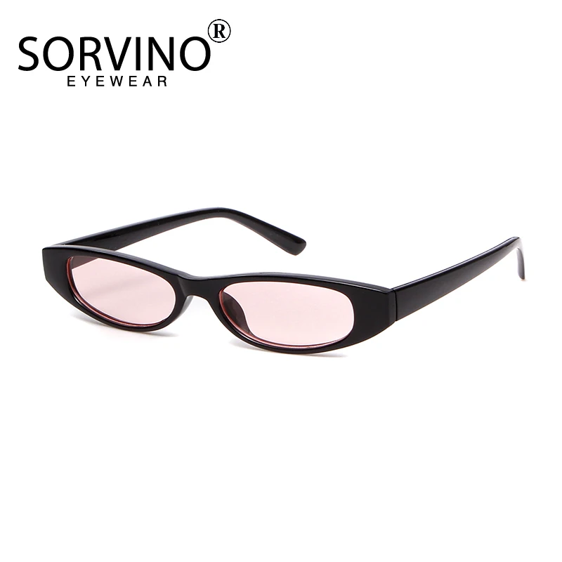 SORVINO Oval Small Frame Sunglasses For Women 2024 Fashion Brand Rectangle Sun Glasses Shades Trends Summer Unique Eyewear Men