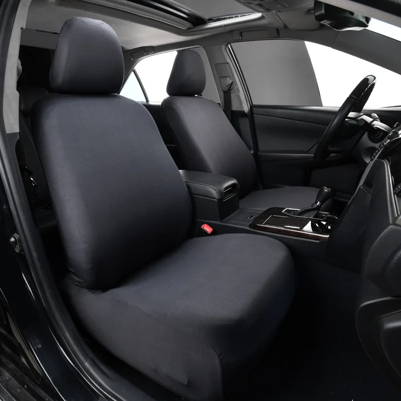 new car seat protective cover elastic one-piece seat cushion cover four seasons universal main and co-pilot one seat cover