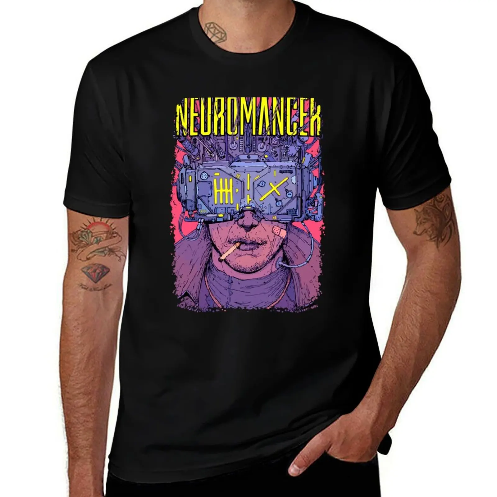 

Neuromancer T-Shirt t shirts for man cotton soft man tshirt man t shirt summer T-Shirt