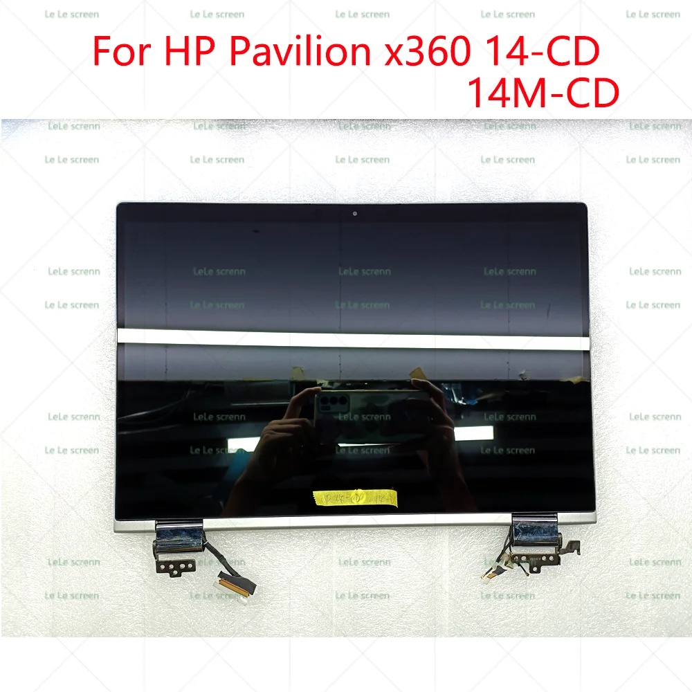 14.0 Inch Full Assembly Replacement Part For HP Pavilion x360 14-cd Touch Screen Laptop LCD Display 14M-CD 14T-CD L18192-001