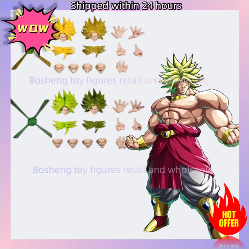

100% Original MP MODEL Feral Force Dragon Ball Broly Accessory Pack 03A Green 03B Yellow with Beast Gods Model Toys
