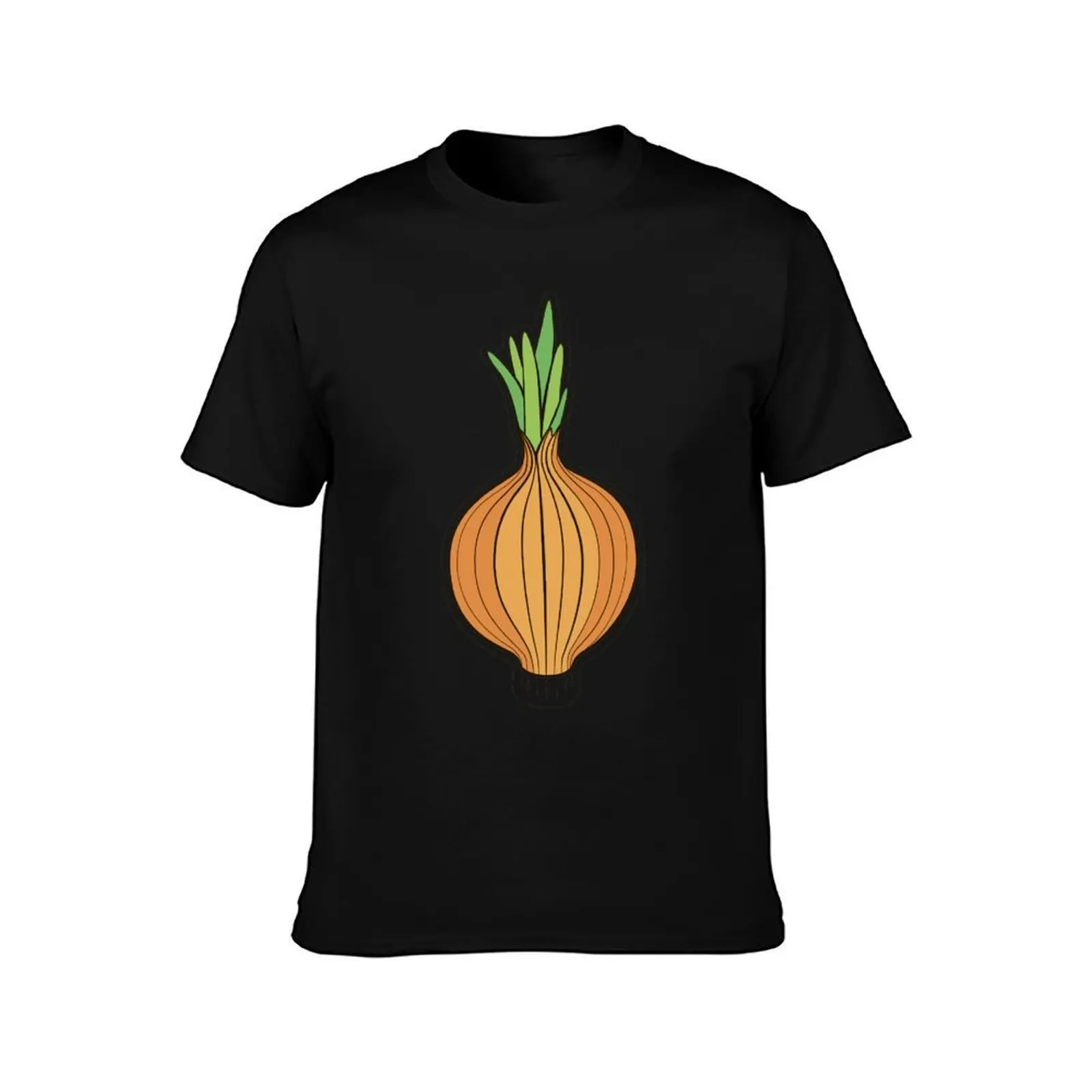 Cool vagatable print baby onion bulb T-Shirt, Summer Casual Cotton Tee, Oversized Streetwear Tops, Vintage Graphic Print