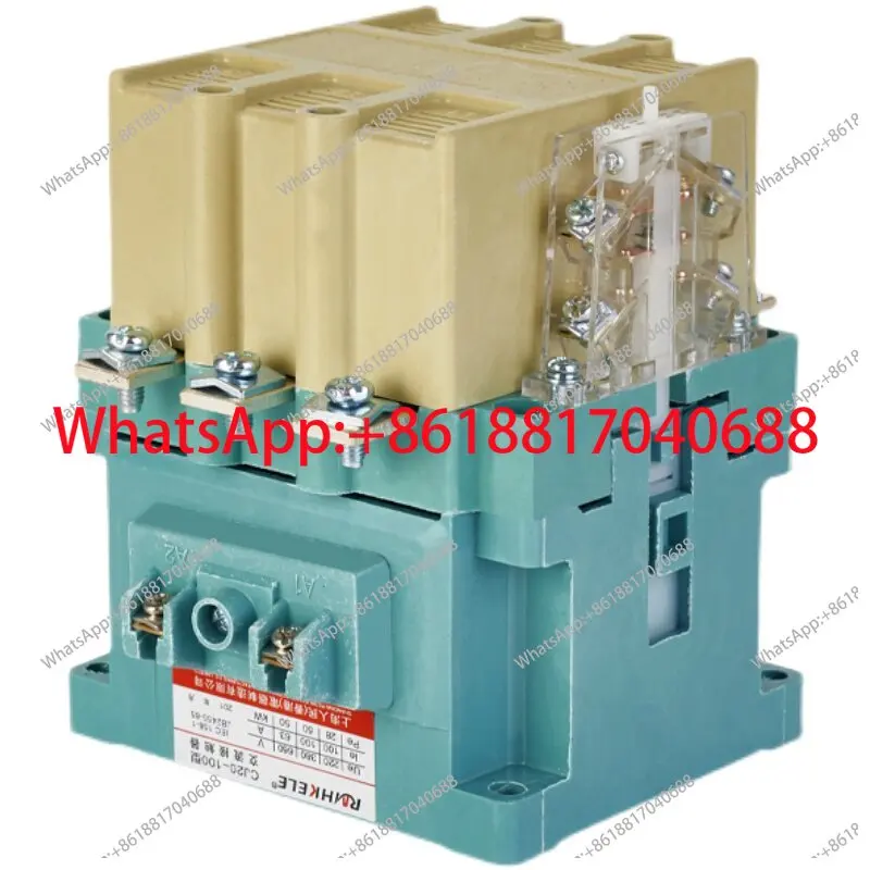 1PCS Shanghai People's AC Contactor CJ20-40A/63A/100A Recommended Silver Dot