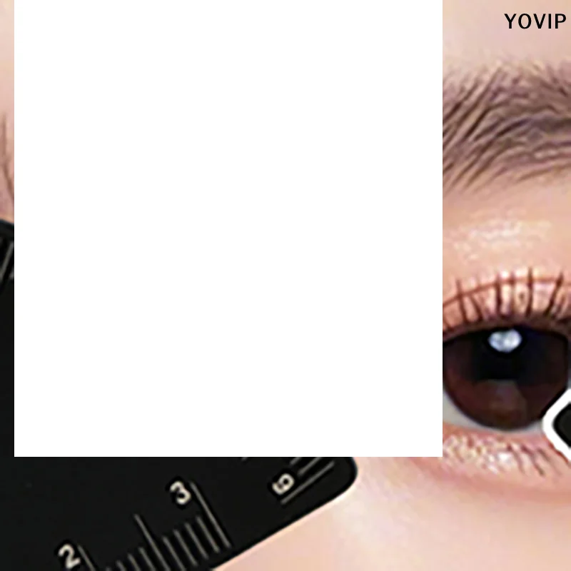 

Aluminum Alloy Fast Drawing Eyebrow Design Ruler Microblading Mapping Tool Shaping Permanent Makeup Drawing Guide Ruler Tattoo