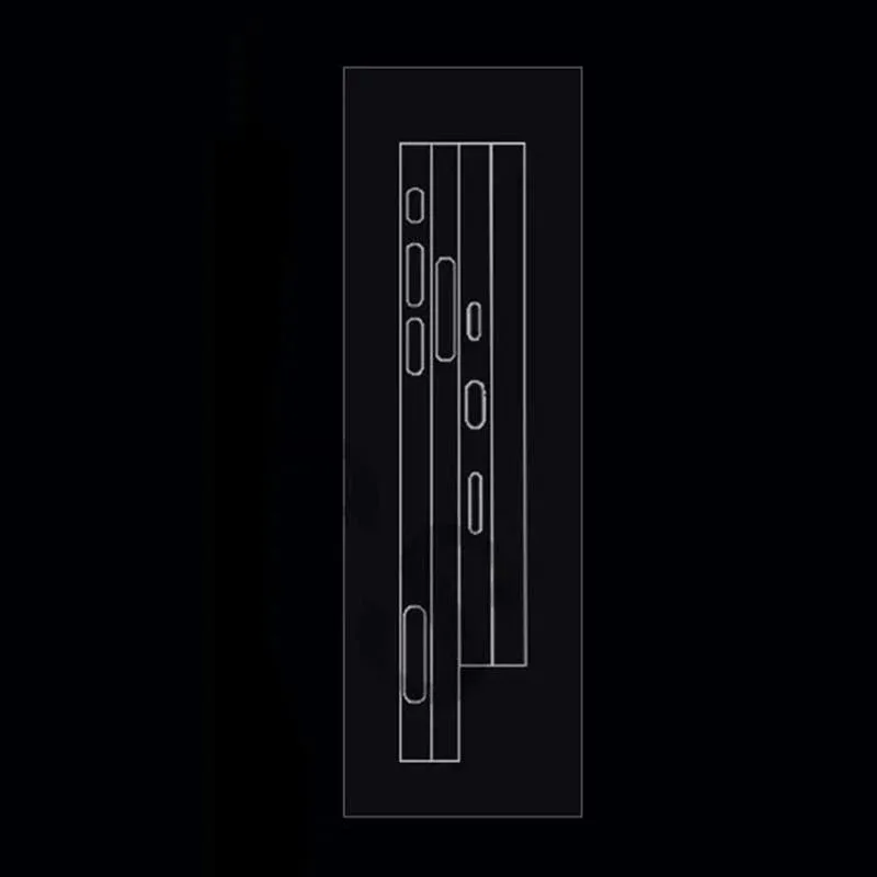 16PM Side Hydrogel Film for iPhone 16 15 Pro Max Plus 16Plus 15Plus 15 14 ProMax Frame Protective Border Frame Screen Protector