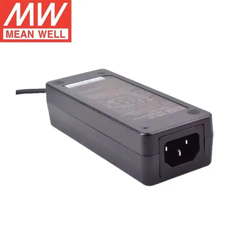 Imagem -05 - Adaptador Industrial do Desktop da Well do Mean Gst60a12-p1j 110v 220v C.a. à C.c. 12v 5a 60w Adaptador do Nível vi de Meanwell