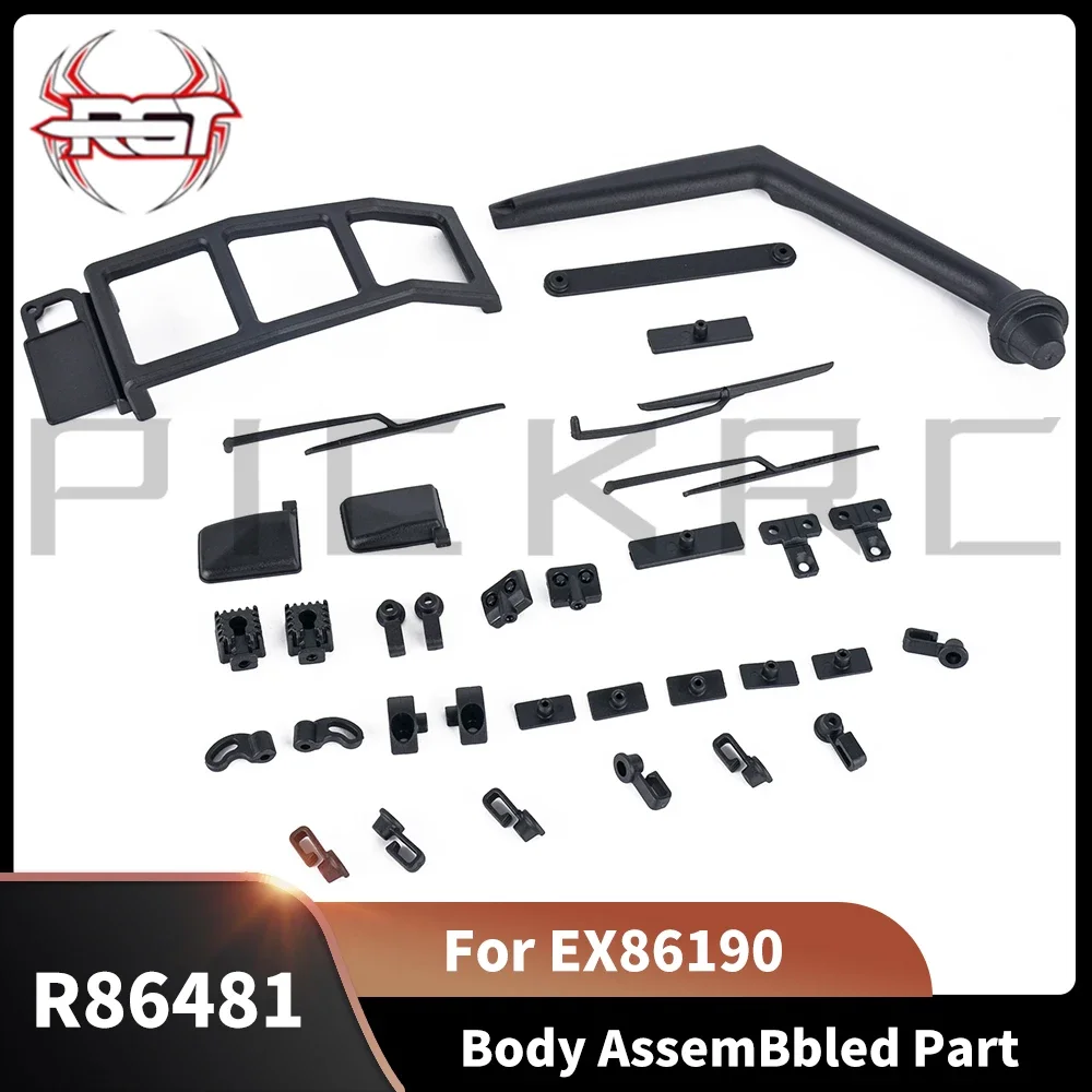 

Запчасти RGT, собранные детали корпуса R86481 для EX86190 1/10, радиоуправляемая модель автомобиля, гусеничный автомобиль, оригинальные аксессуары