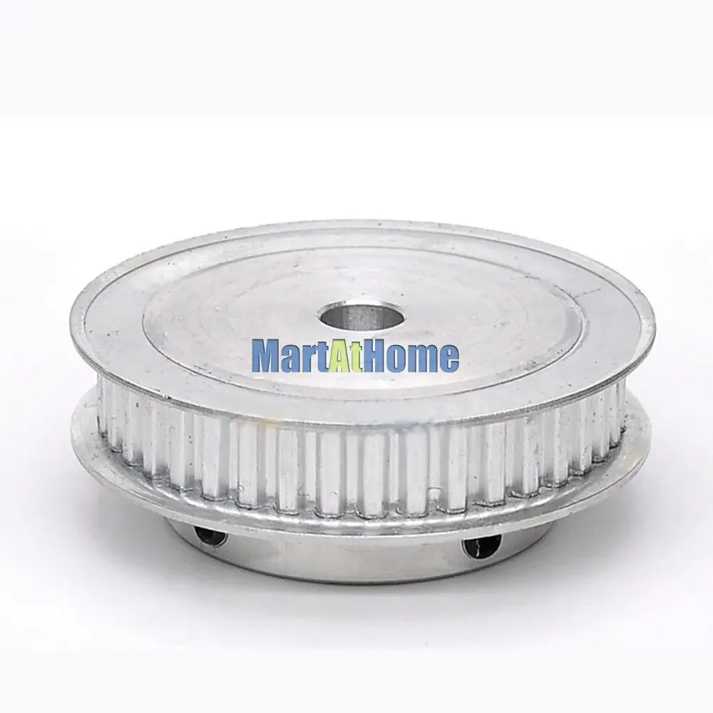 Aluminium Tandriemschijf XL48 48T 48 Tanden Slotbreedte 11mm BF-type Boss 50mm Boring 6 ~ 30mm voor 3D Printer