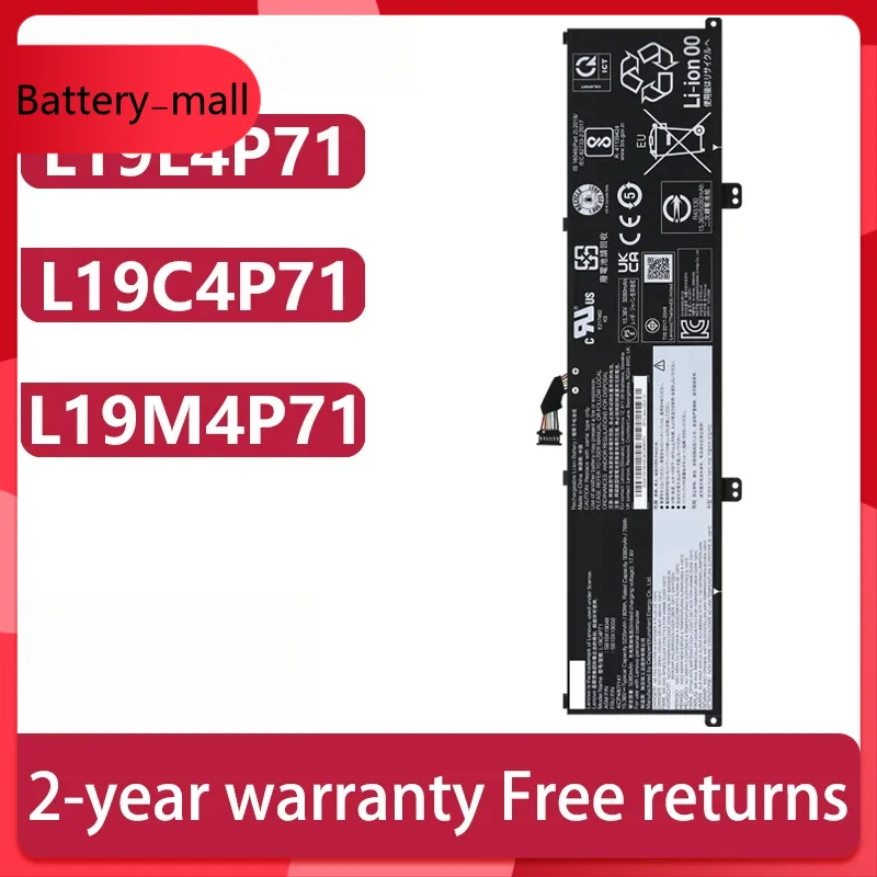 

Для Lenovo ThinkPad P1 Gen 3 ThinkPad X1 Extreme 3-го поколения L19C4P71 L19M4P71 L19L4P71 SB10X19048 SB10X19047 аккумулятор для ноутбука