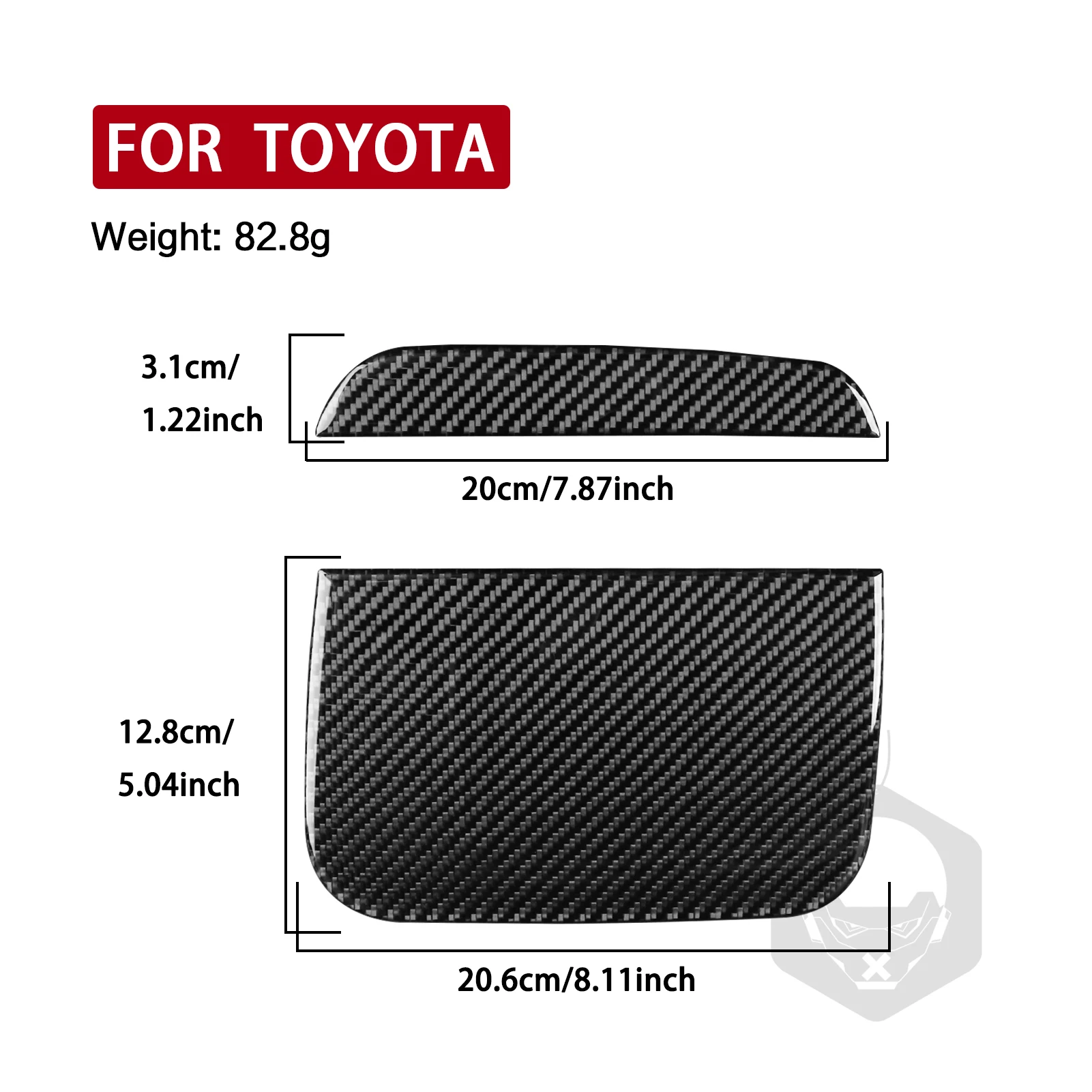 Afbeelding 6: Koolstofvezel Auto Accessoires Brandstof Gas Cap Decoratieve Exterieur Cover Gemodificeerde Trim Sticker Voor Toyota Corolla E210 2019-2024