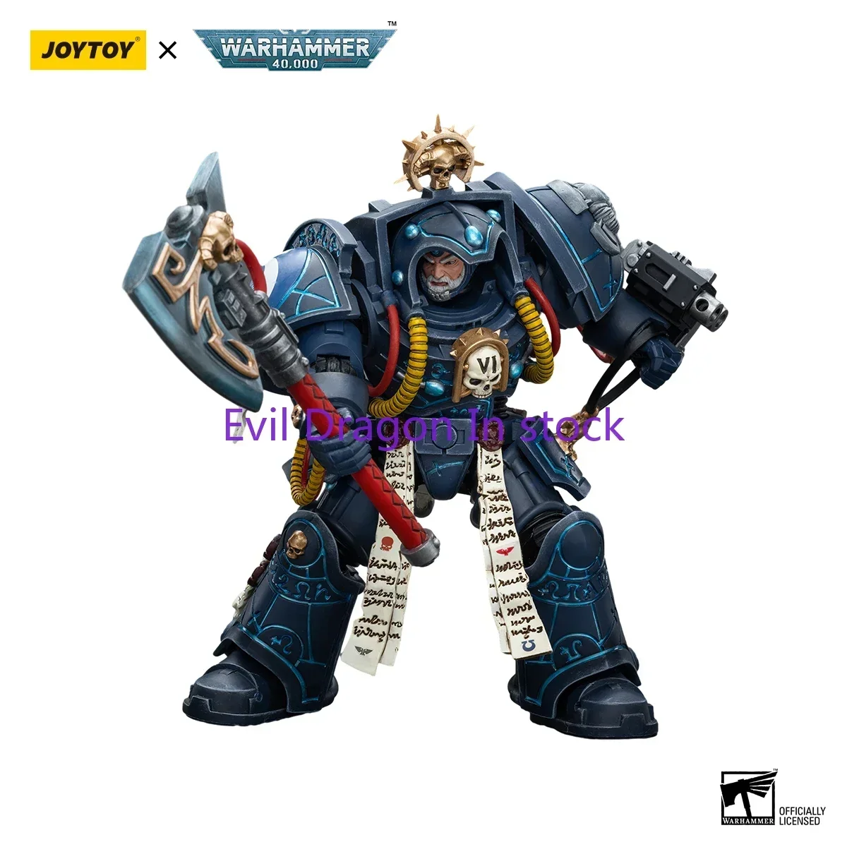 

В наличии JOYTOY Warhammer 40k 1/18 Фигурки Аниме 14,3 см Ультрамарин Библіотекар в Терминаторе Броня Модель Игрушки
