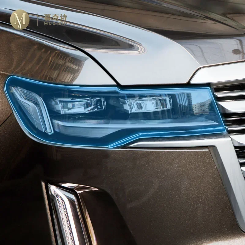 For Cadillac ESCALADE 2021-2023 Car Exterior PPF transparent Paint protective film TPU Anti scratch Headlamps protective film