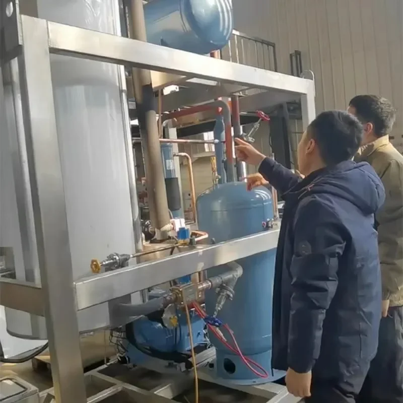 Customized PLC Compressor Tube Ice Making Machine 5 20 Ton Daily Output Commercial Use Energy Saving Factory Price Wholesale