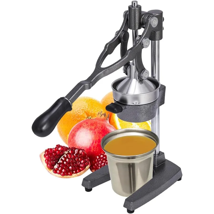 

19-дюймовый сверхвысокий коммерческий сверхмощный чугунный ручной пресс, ручной апельсин, цитрусовый, лимон, лайм, грейпфрут, гранат, фрукты