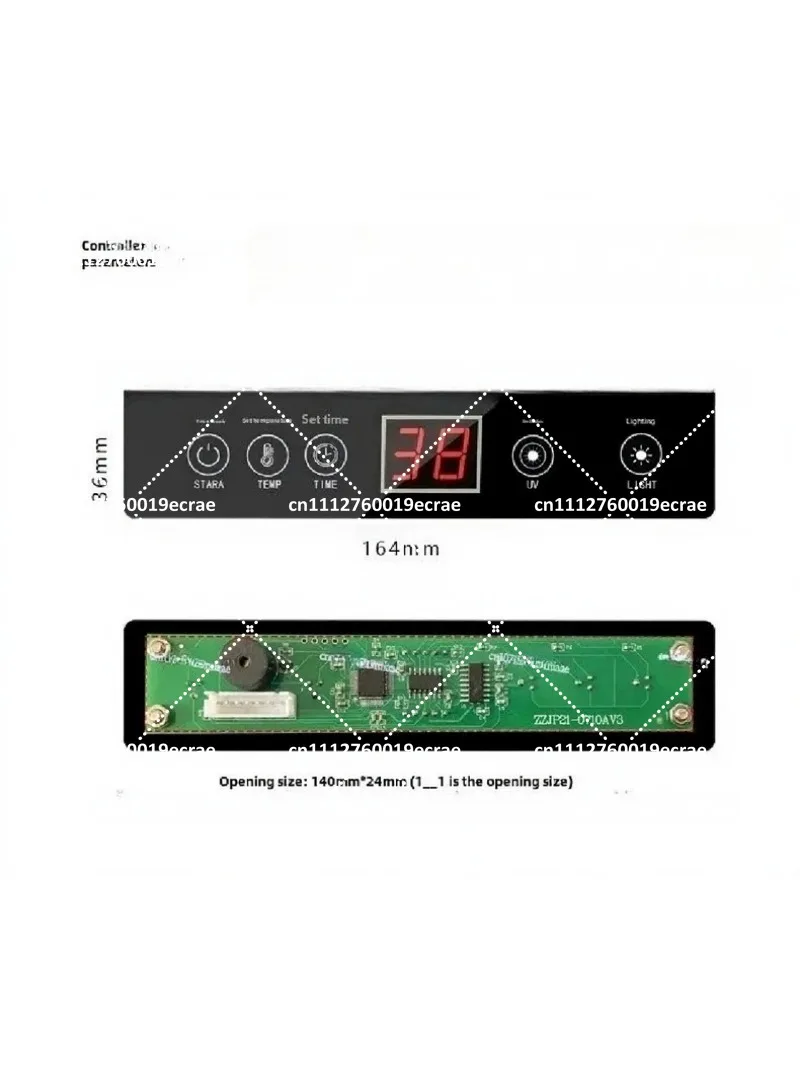 Electronic Touch Controller, Intelligent Digital Display Temperature Control