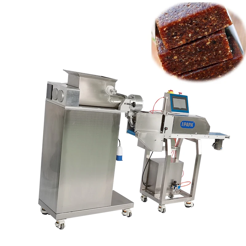 PAPA Machine Small Protein Bar Making Machine Fruit Energy Bar Forming Machine With Cutter For Sale Price