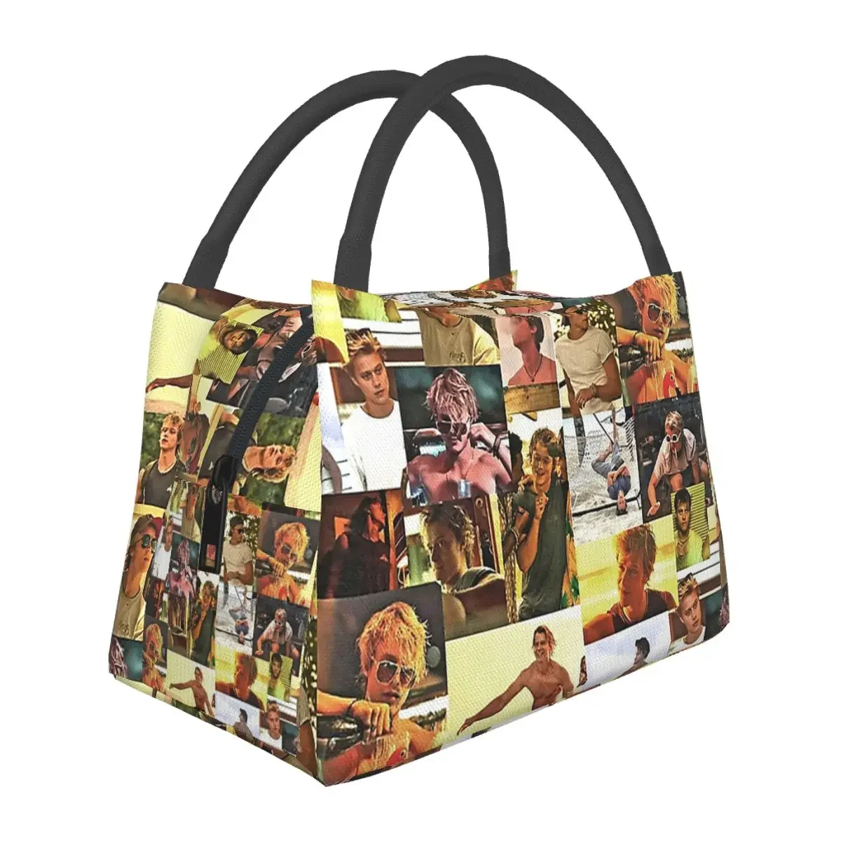 JJ Maybank - Rudy Pankow Throw Blanket Lunch Bags Insulated Bento Box Lunch Tote Picnic Bags Cooler Thermal Bag for Woman Girl