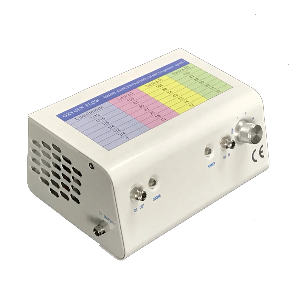 Stable performance ozone therapy machine adjustable concentrations 10-104ug/ml  ozone generator