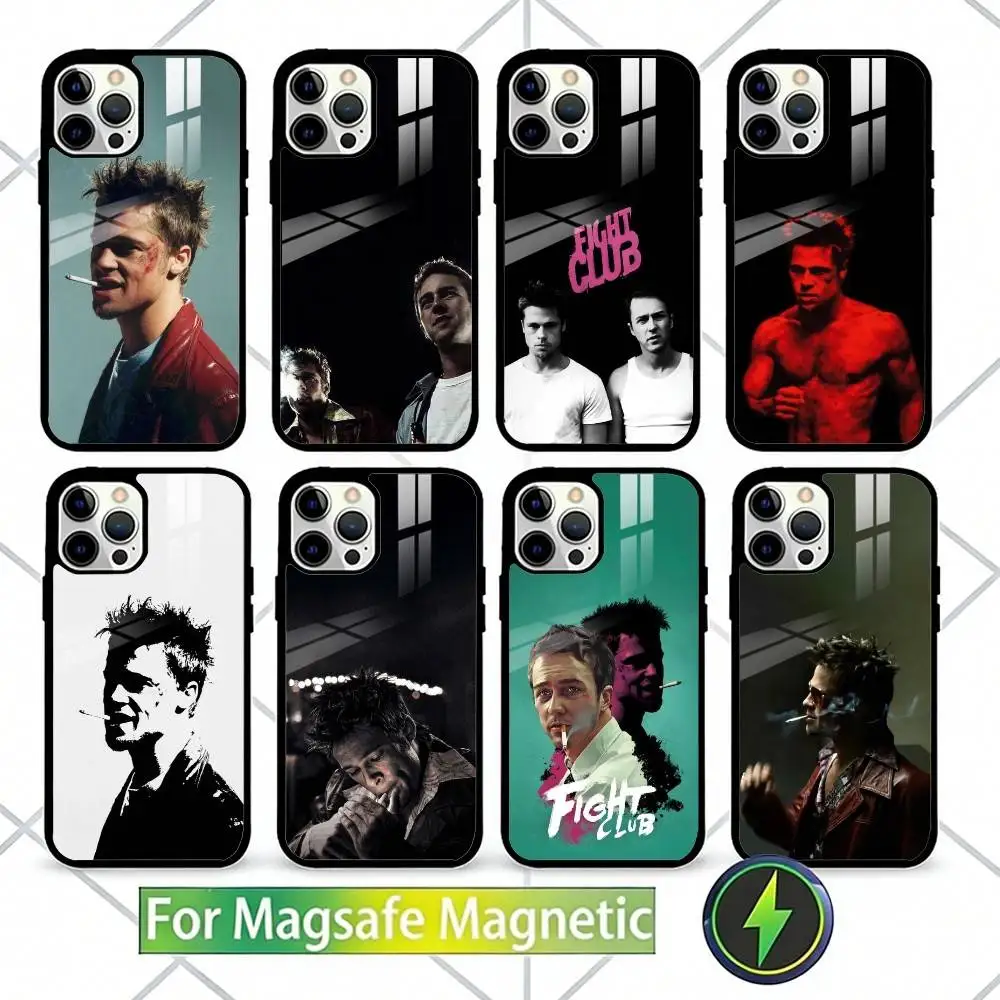 

Cool the F-Fight C-ClubS Phone Case For iPhone17,16,15,14,13 Plus,Pro Max Magnetic For Magsafe Wireless Charging