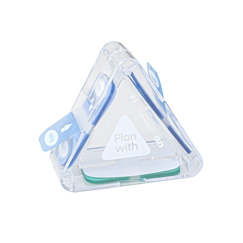 Picture 6: 1PC Triangle Index Sticker, Three in One Pull Pull Pull Pull, Guide Sticker, Student Learning Label Sticker, Note Paging Sticker