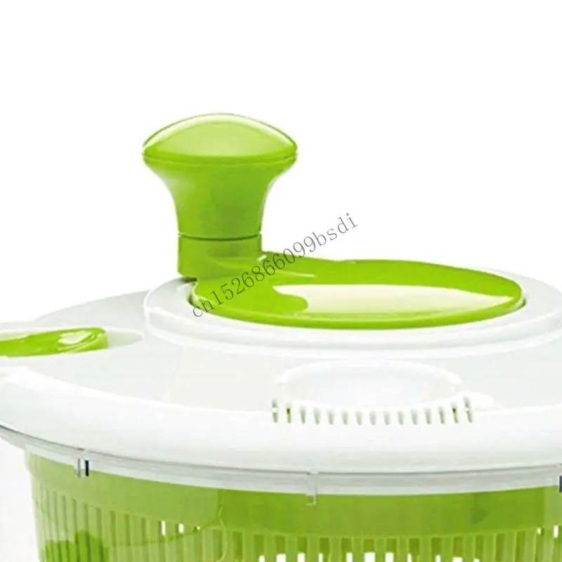 

11UA Vegetable Salad Spinner Dehydrator Washer Dryer Clean Serving Bowl Container