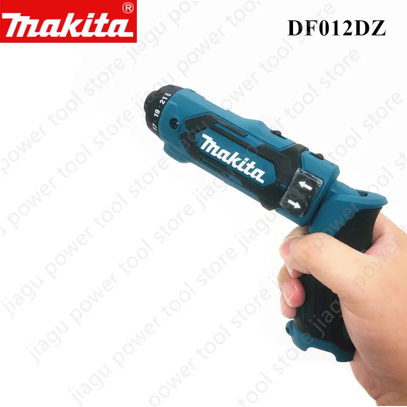 Makita DF012DZ 7.2V Cordless Electric Screwdriver Lithium Multiunctional Small Handheld Foldable Compact Driver Tools ,Body Only