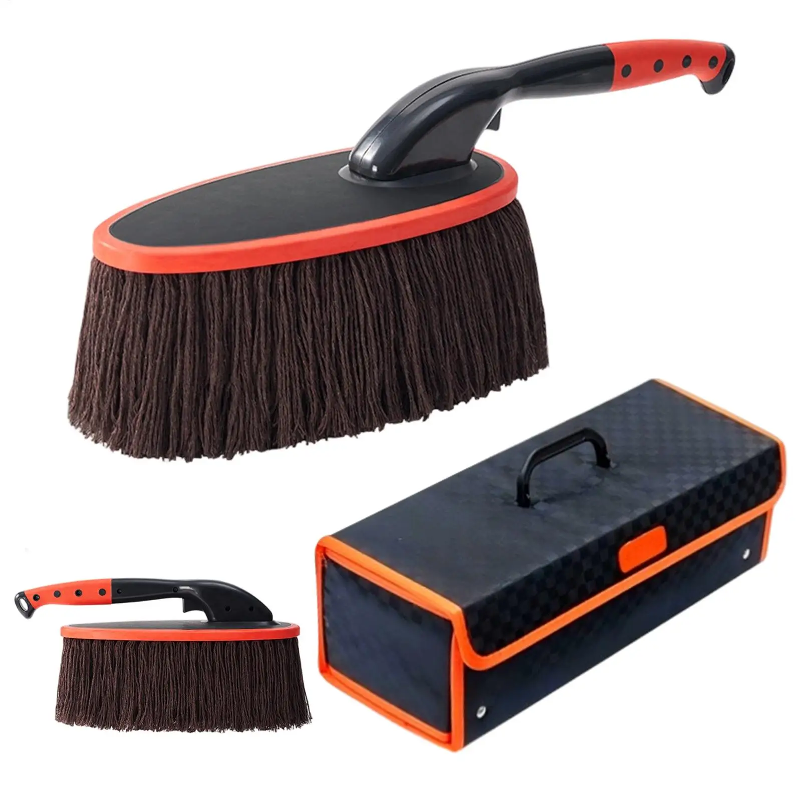 

Scalable Waxing Mop Set Car Dust Brush Strong Absorption Scratch Free Quick Dryin Car Detailing Brush For Glass Windows Clean