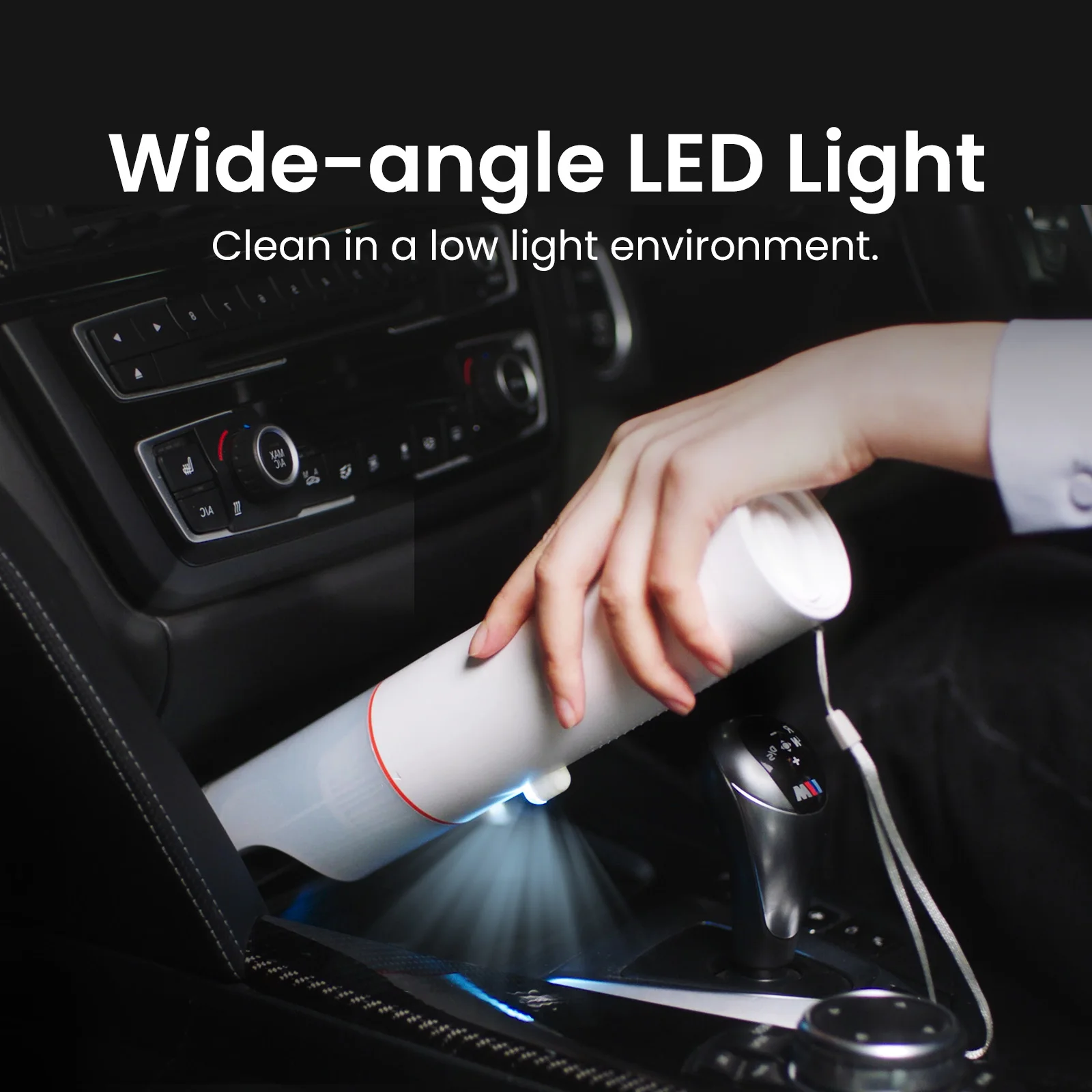 ROIDMI P1 Pro Cordless Handheld Vacuum, 13KPa Strong Suction Mini Portable Vacuum Cleaner for Car,  Rechargeable