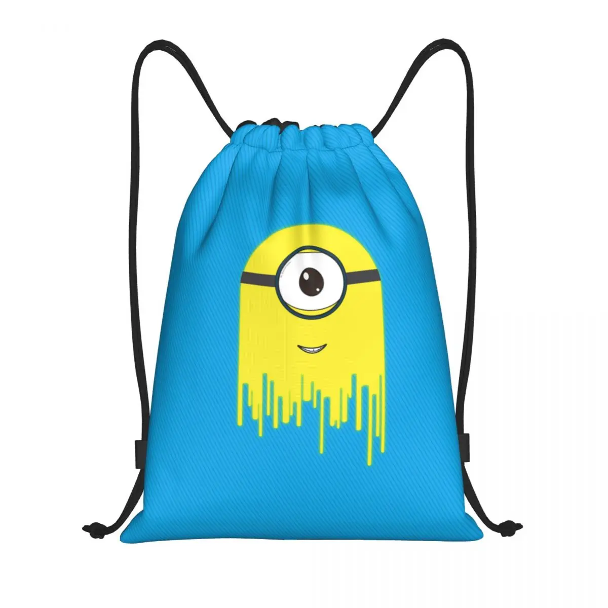 

Minions Portable Sports Bag Thicken Drawstring Belt Riding Backpack Gym Drawstring Shoes Bag Clothes Backpacks