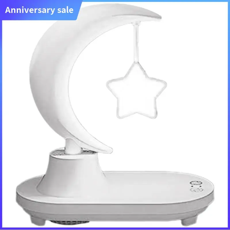 

AD23-3-In-1 Bluetooth Audio Wireless Charging LED Bedside Romantic Colorful Atmosphere Night Light Bedroom Light