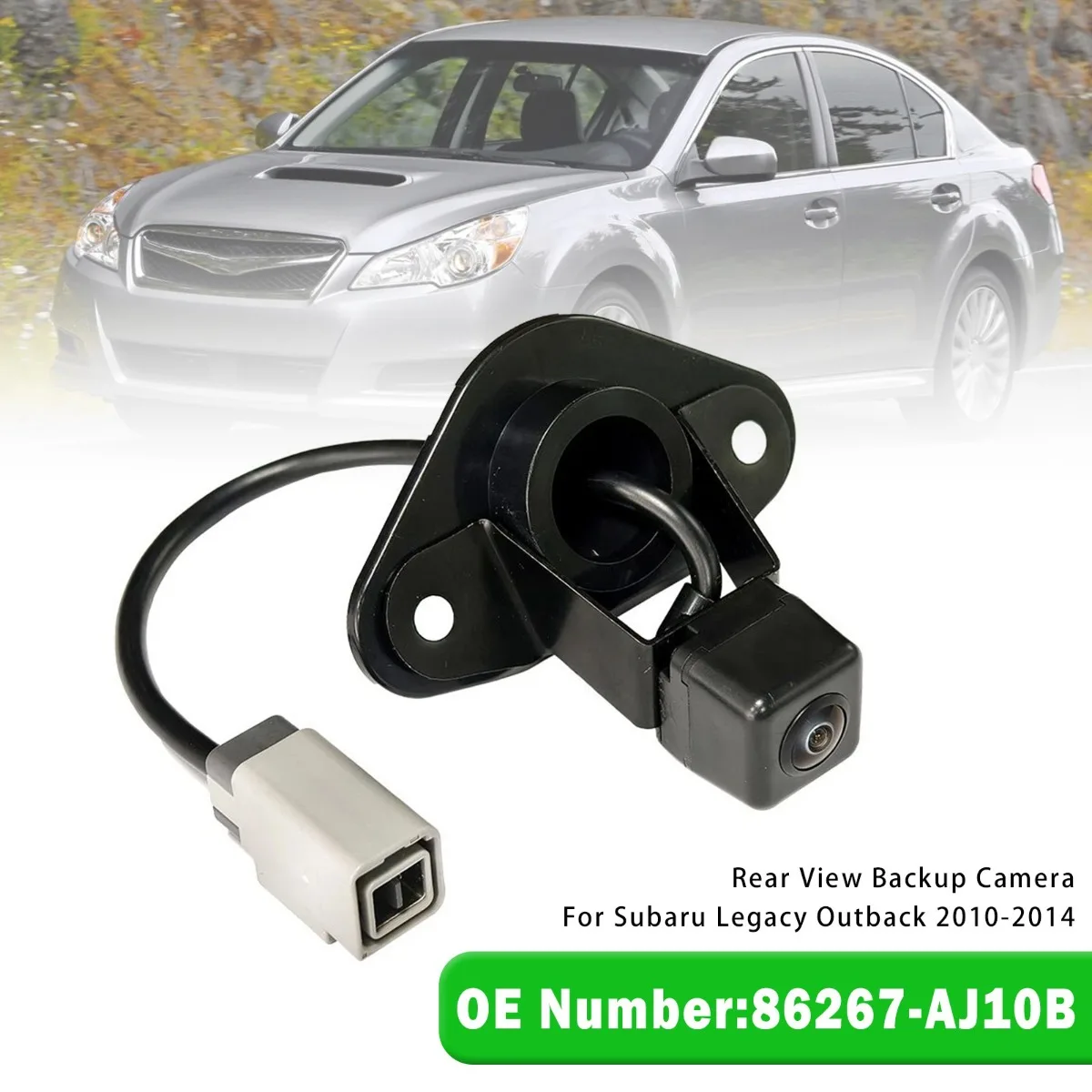 Rear View Backup Camera 86267-AJ10B For Subaru Legacy Outback 2010-2014 Replacement Accessories