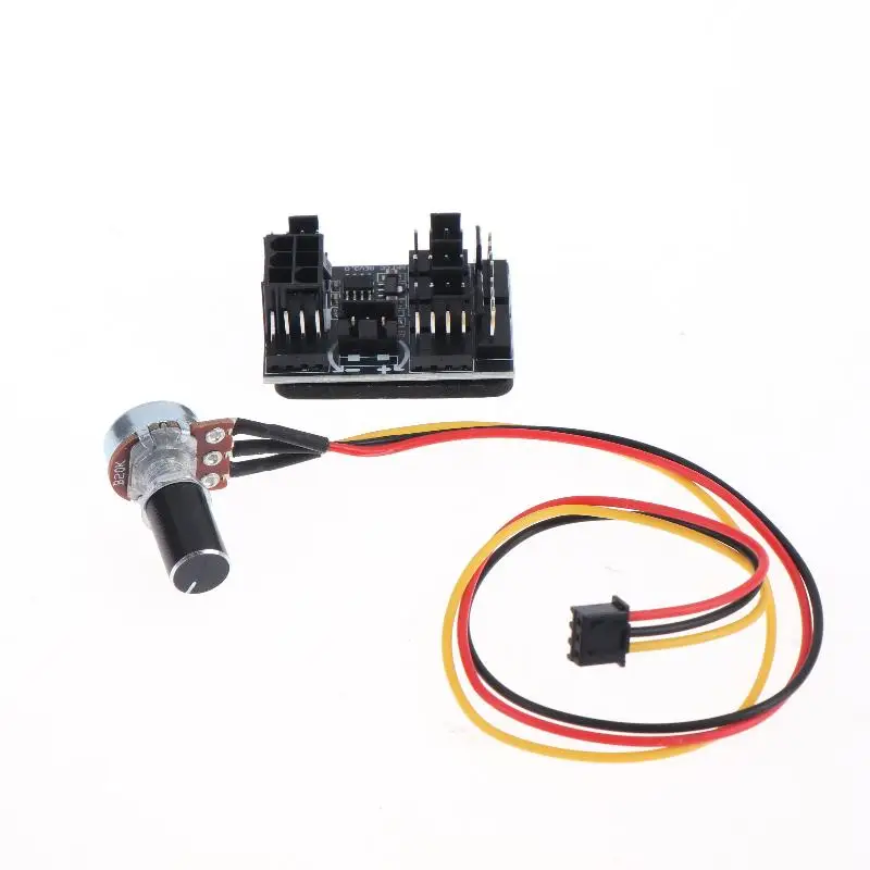 Wide Compatibility 12V 8-Channel PWM Fan Speed Controller Miner PC Case Fan Hub for All Desktop PC Cooling Mining