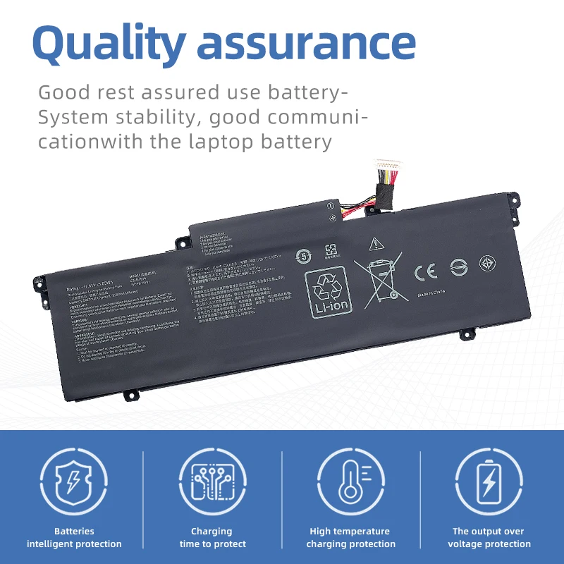 Imagem -02 - Suozhan-bateria do Portátil para Asus Zenbook 14 C31n1909 11.61v 63wh Ux435ea Ux435eal Ux435eg