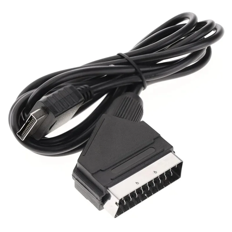 1.8M RGB Scart Cable for PS1 PS2 PS3 TV AV Lead Replacement Connection Game Cord Wire for PAL/NTSC Console view 3