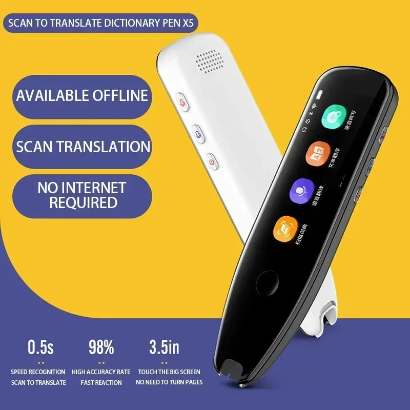 Smart Scanning & Translation Pen (Textbook Scanner/Reader) – X5 Newly Upgraded Version