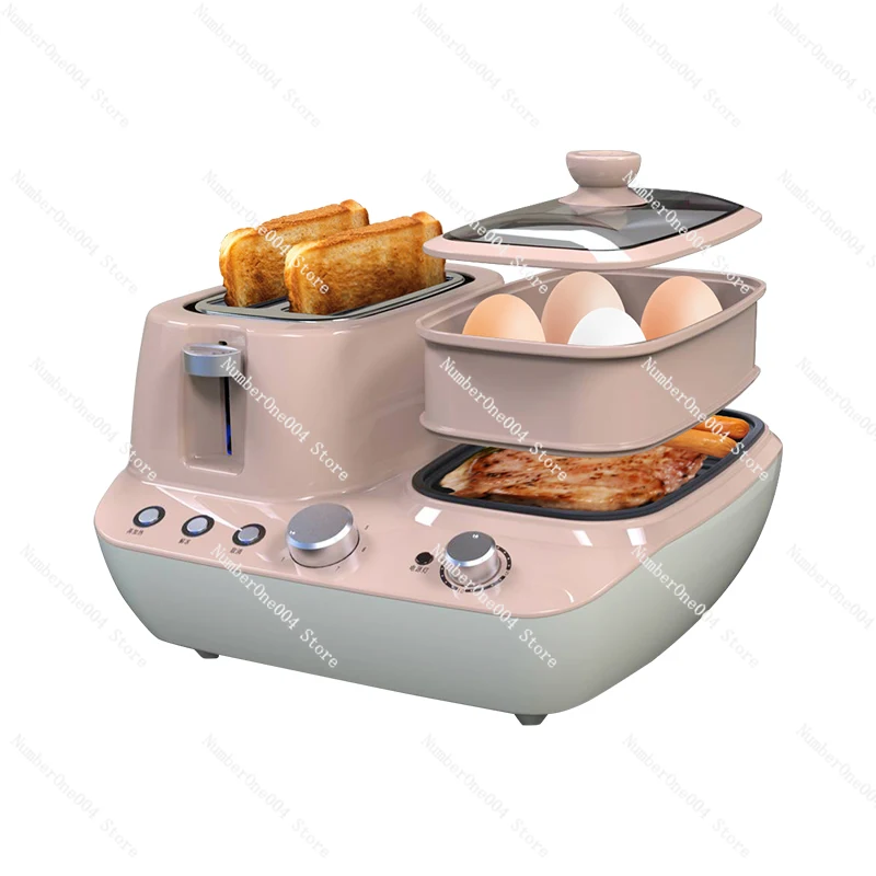 For electric bread machine multi-function toaster breakfast maker convenience breakfast toaster