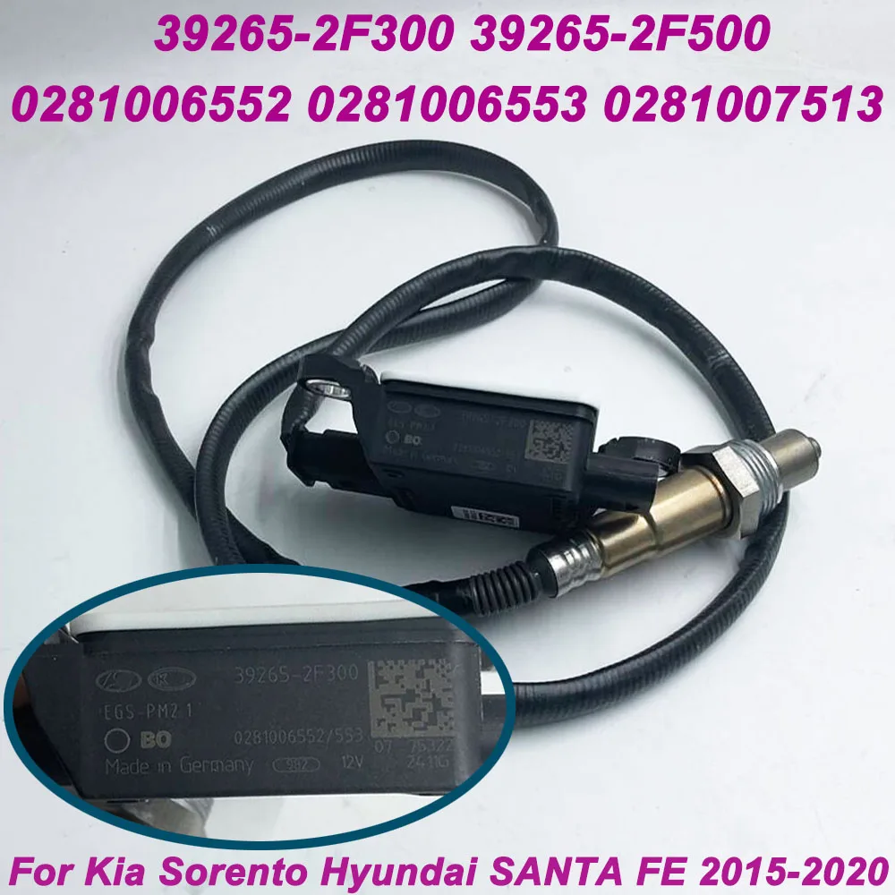 

39265-2F300 39265-2F500 0281007513 0281007514 0281006553 0281006552 Diesel Particulate Sensor For KIA SORENTO Hyundai SANTA FE