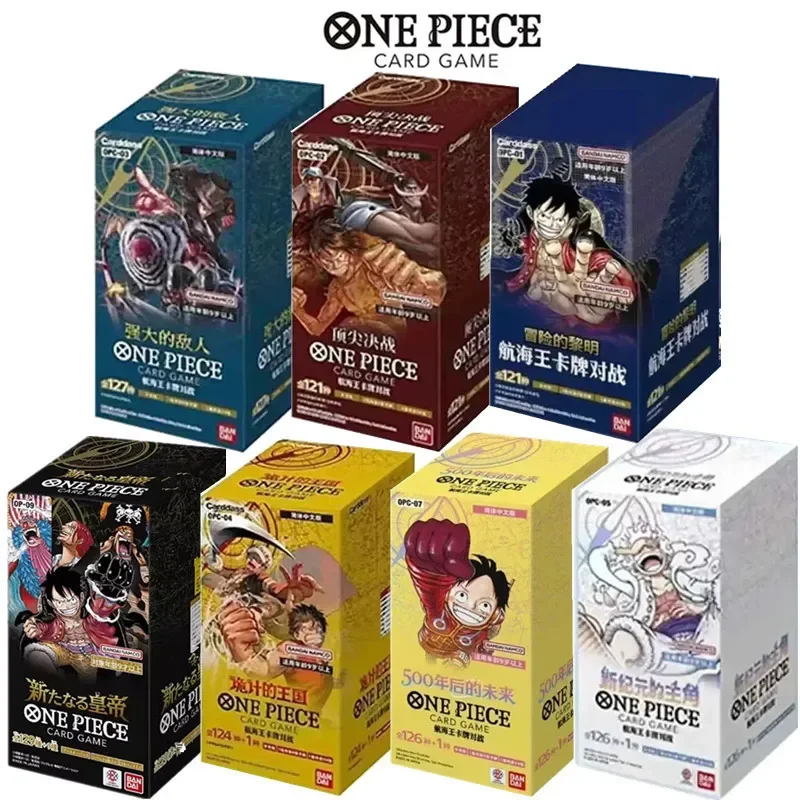 

In Stock Bandai Original Anime Booster Box One Piece OP09-PRB01 Awakening of The New Era Tcg Collection Card Child Toy Gift