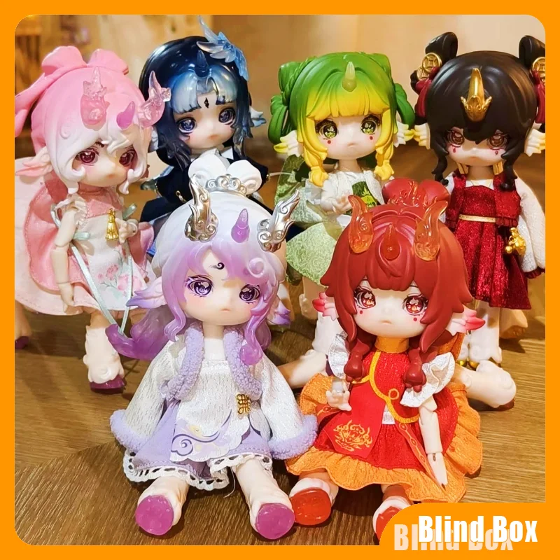 

Genuine New Penny's Box Antu BJD Series Blind Box Trendy Toys Cute Action Anime Figure Kawaii Model Surprise Girl Gift In Stock