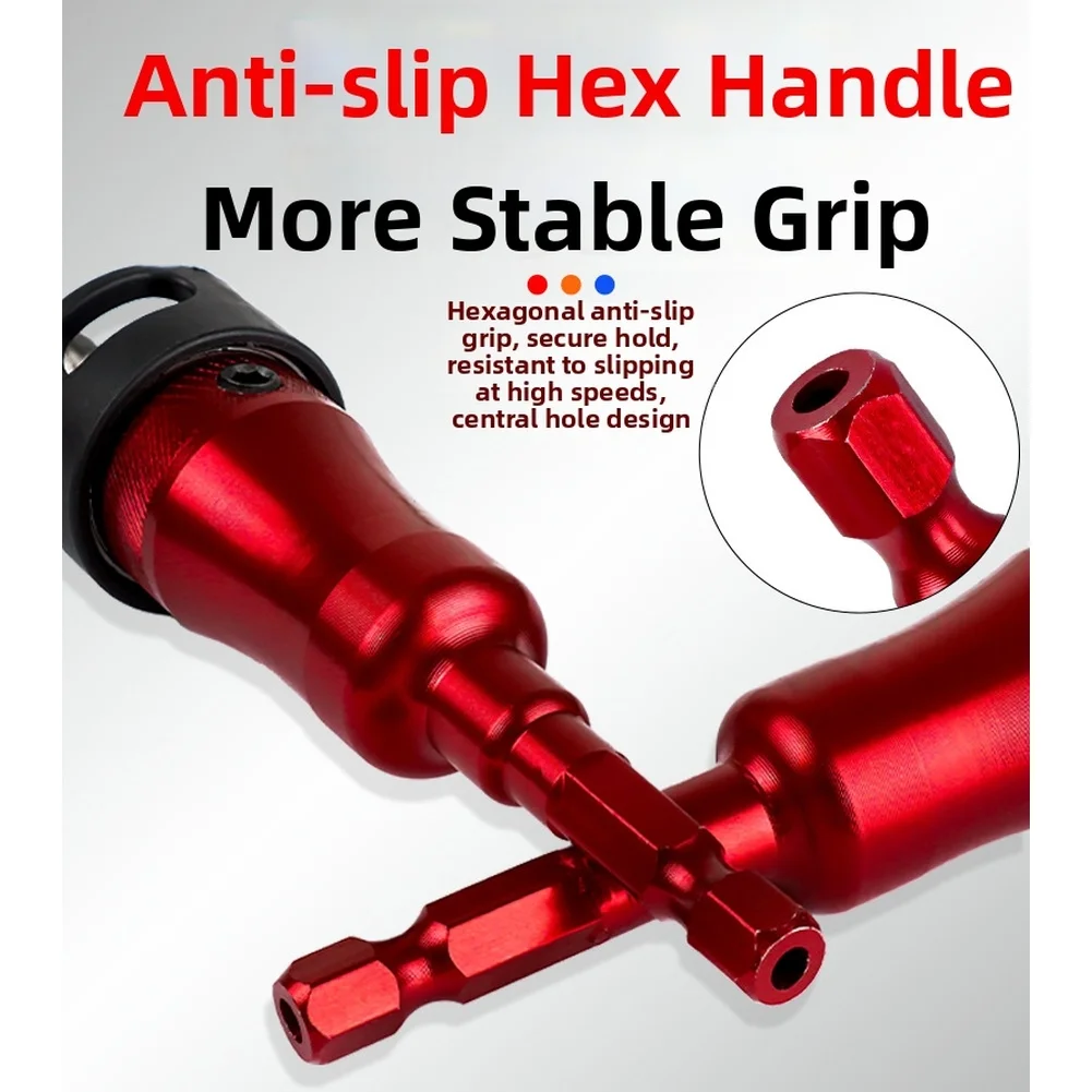 Adjustable Depth Limit Countersink Drill Bit Set Hex Shank Woodworking Cutting Cone Drill Adjustable Depth Step Drill Tool